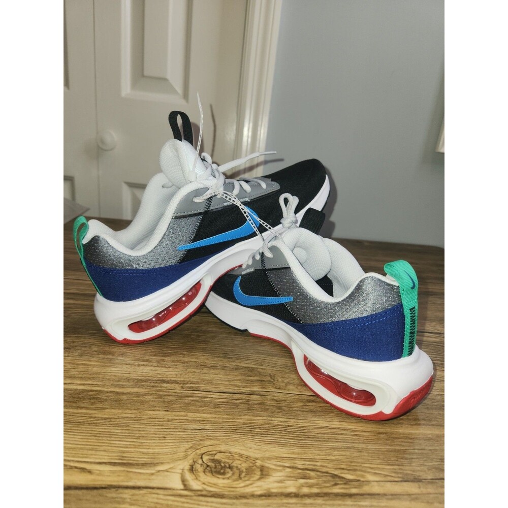 Nike Big Kid Air Max INTRLK Lite GS Running Shoes Sz 6.5Y Blk/Grey/Royal Blue - Picture 2 of 15